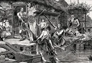 Prehistoric pile dwellings