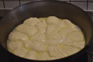 Wonderful Europe! - Culinary Diversity Prints: Preparation of steam noodles in rustic old steam noodle pan