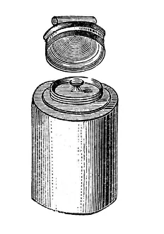Preserving can from sheet metal