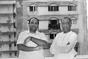 President of the NCP Sharad Pawar and Rajni Patel, Mumbai, Maharashtra, India, Asia, 1900s, Asia