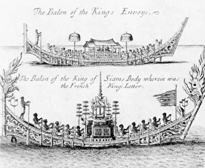 Presumably drawn in the 17th century when the Siamese capital was located in Ayutthaya
