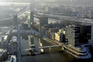 It is a prime example of professional urban development: Dusseldorf's media harbour