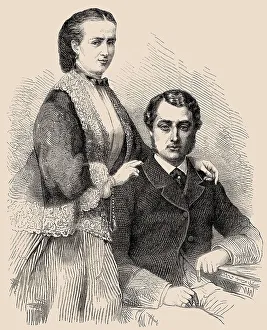 Prince Albert Edward (later King Edward VII) and Alexandra of Denmark