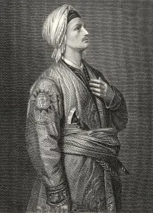 Prince Calaf, character from the drama Turandot by Friedrich Schiller