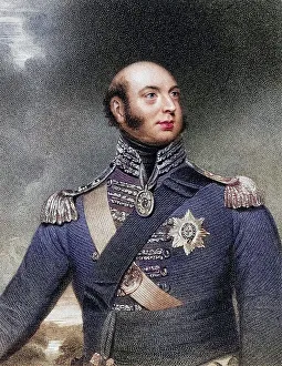 Prince Edward Augustus Duke of Kent and Strathearn 1767 to 1820 Son of King George III and father of Queen Victoria
