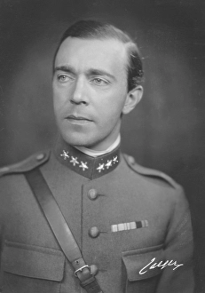Prince Gustaf Adolf, Duke of Vaesterbotten (Gustaf Adolf Oscar Fredrik Arthur Edmund, 22 April 1906 - 26 January 1947) was a Swedish prince who for most of his life was second in the line of succession to the Swedish throne