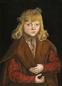 A Prince from Saxony, painting by Lucas Cranach the Elder