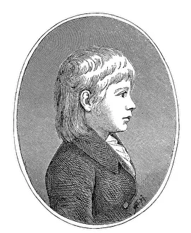 Prince Wilhelm when he was nine years old