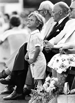 Prins Carl Philip Kronprinsessan Victoria fyller 6 ar 14 Juli 1983 Borgholm Oland Carl XVI Gustaf
