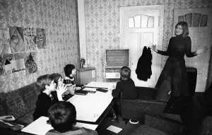 Private tutoring for children with learning difficulties in an afternoon school on 3