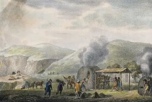 Processing of copper, copper mine