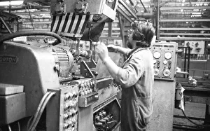 Production of engines, axles and other car manufacturing parts at the Opel plant in Bochum