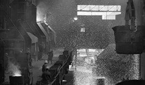 The production of steel products