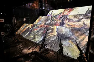 Projection show at the Memorial de Verdun
