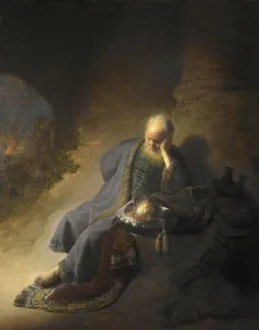 The Prophet Jeremiah Lamenting the Destruction of Jerusalem