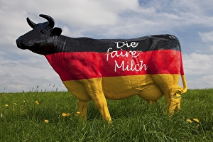 Protest of the farmers, fair milk