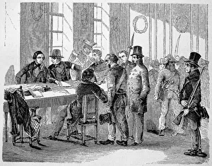 The Provisional Government in the Town Hall of Dresden