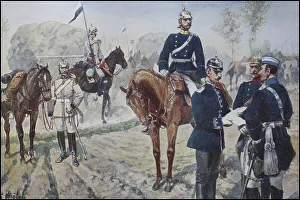 Prussia, Prussian Army, Arrival of Bivouac Needs in Camp