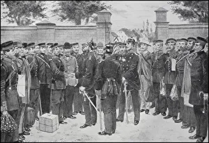 Prussia, Prussian Army, Farewell to Home Stay