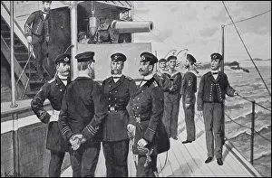 Prussia, Prussian Army, Navy on board a warship