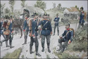 Prussian Army, Guard on the Rendezvous Square with Beer Mugs