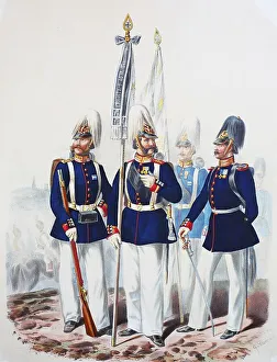 Prussian Army, Prussian Guard, Emperor Franz Guard Grenadier Regiment No