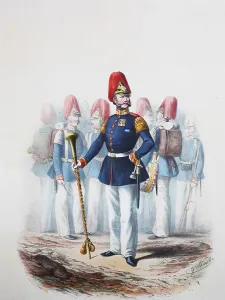 Prussian Army, Prussian Guard, Guard Regiment on Foot