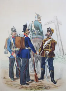 Prussian Army, Prussian Guard, Landwehr