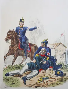Prussian Army, Prussian Guard, Medic