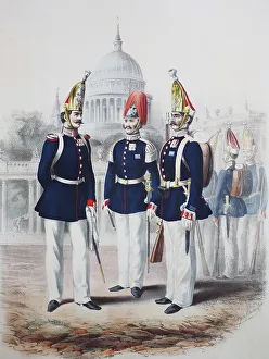 Prussian Army, Prussian Guard Regiment on Foot