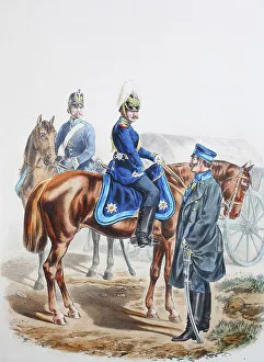 Prussian Army, Prussian Guard, Train