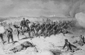The Prussian Guard at the Battle of Sedan