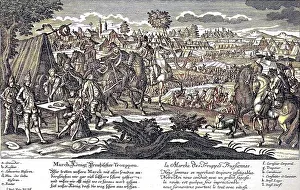 Prussian troops during the Seven Years War