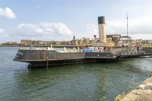 PS Wingfield Castle ship historic Humber paddle steamer ship built 1934