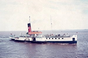 PSS Wingfield Castle, River Humber estuary rail ferry, England, UK