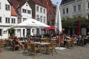 Pub, Nordermarkt, Flensburg, Flensburg Fjord