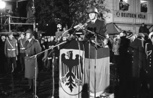 Public swearing-in ceremony of Bundeswehr recruits in Bonn
