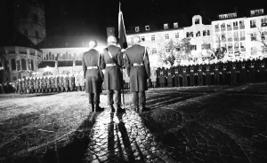 Public swearing-in ceremony of Bundeswehr recruits in Bonn