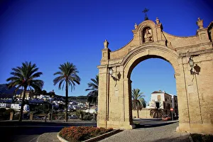 Puerta de Estepa archway in the town of Antequera