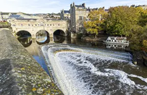 Pulteney Bridge, River Avon, Bath