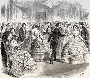 Quadrille, square dance, Les Lanciers or The Lancers