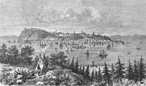 Quebec in Canada, in 1880, Historical