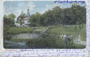 Queen Luise Garden in Magdeburg