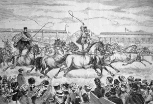 Race of Ezikos in the Hippodrome in Berlin