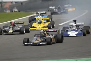 Race of the historic Formula 1 cars
