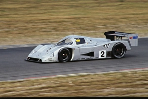 Racing driver Michael Schumacher, Sauber Mercedes team, in the silver-coloured Mercedes C11, Group C Sports Car World Championship, 1990, Germany, Europe