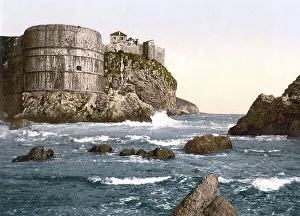 Ragusa, now Dubrovnik, the fortification