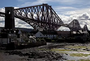 Railway bridge (cantilever bridge based on the Tanner girder principle)