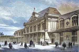 The Railway Station of Orleans