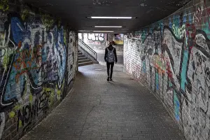 Railway subway at the main station - Bonn